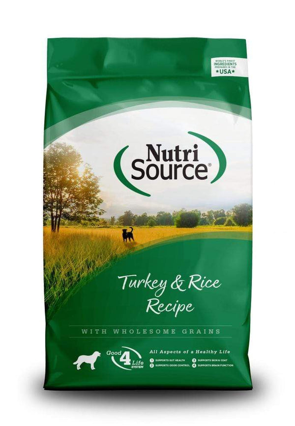 NutriSource Turkey and Rice Recipe Dry Dog Food
