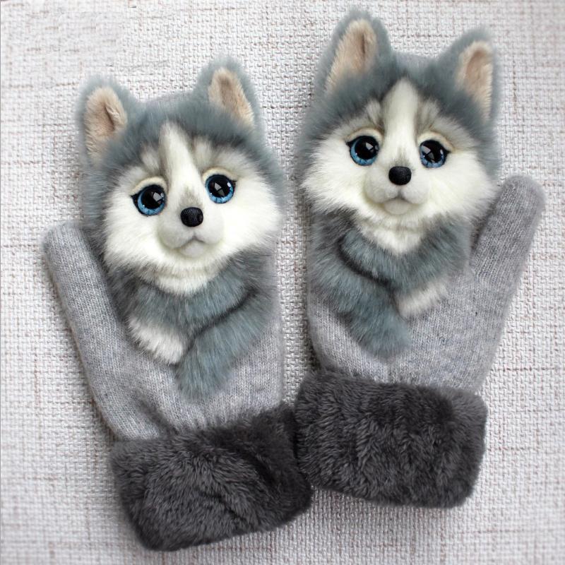 Cute Animal Mittens