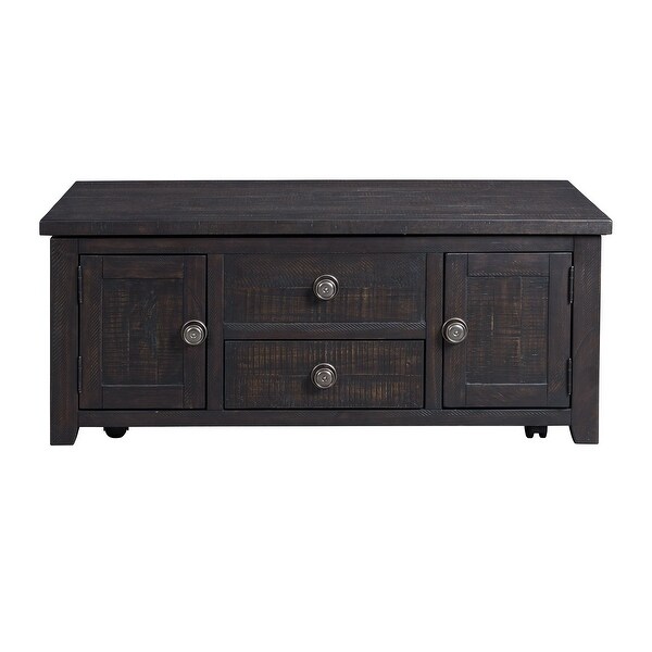 Picket House Furnishings Kahlil 2-Drawer Coffee Table with Lift Top