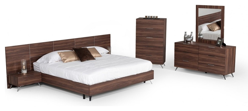 Nova Domus Brooklyn Italian Modern Walnut Chest   Contemporary   Accent Chests And Cabinets   by Vig Furniture Inc.  Houzz