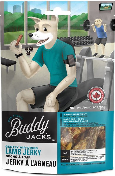 Buddy Jack's Lamb Jerky Human-Grade Dog Treats