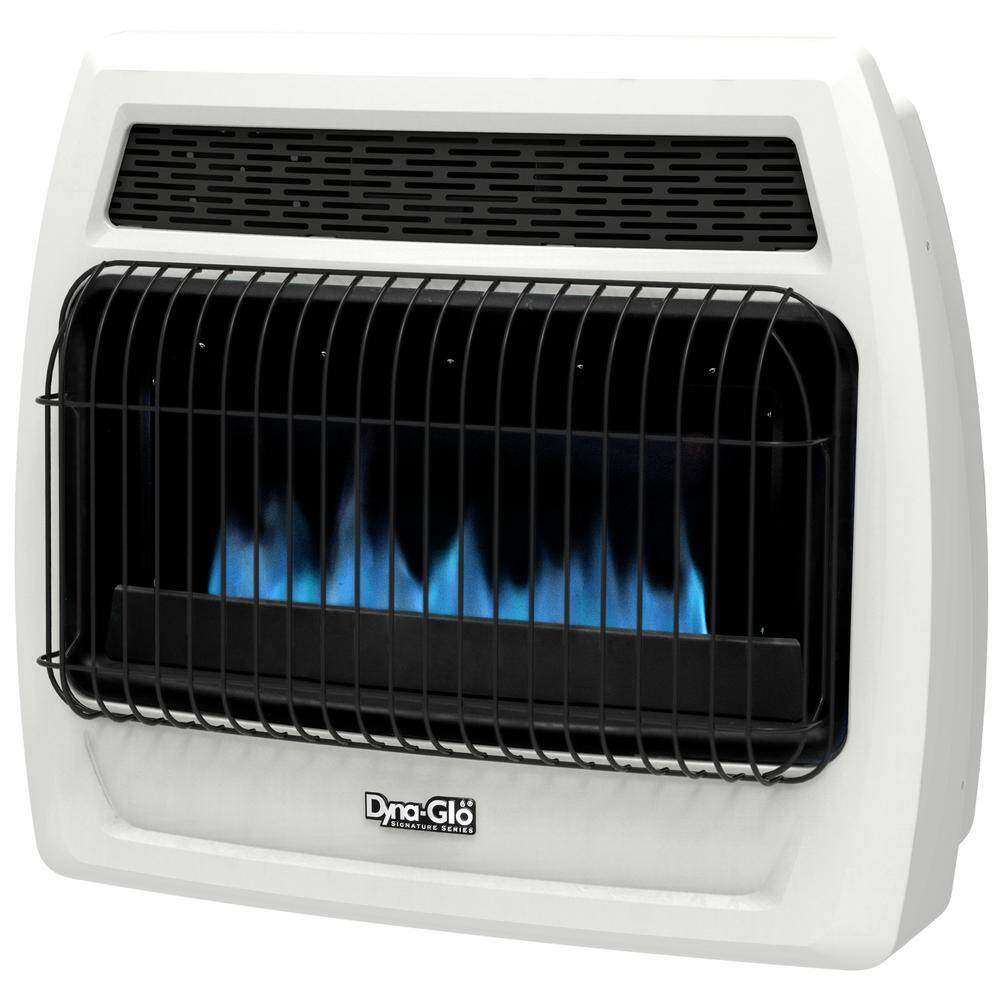 Dyna-Glo 30000 BTU Blue Flame Vent Free Liquid Propane Thermostatic Wall Heater BFSS30LPT-4P