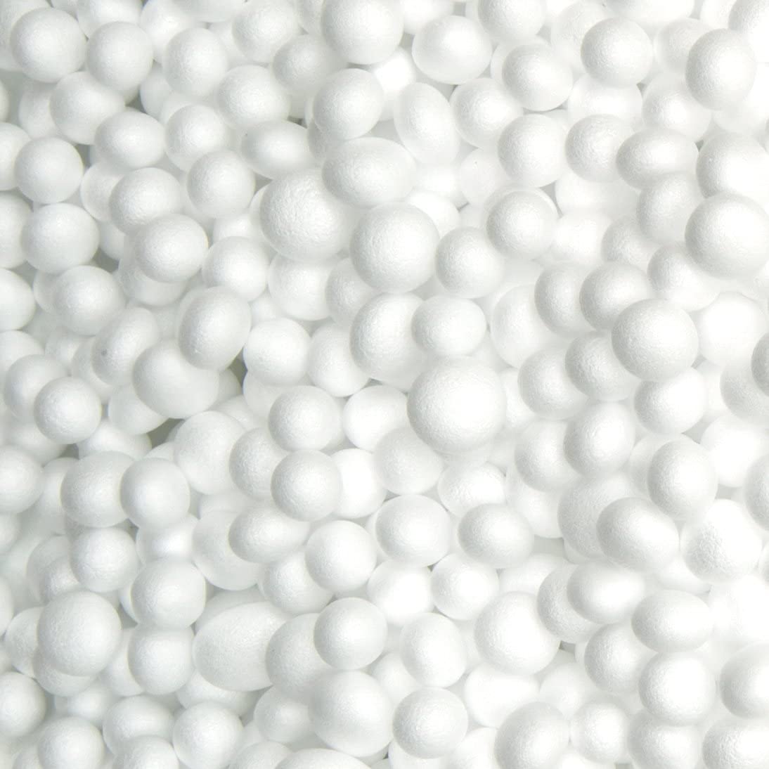 Big Joe Bean Refill 2Pk Polystyrene Beans for Bean Bags or Crafts， 100 Liters per Bag