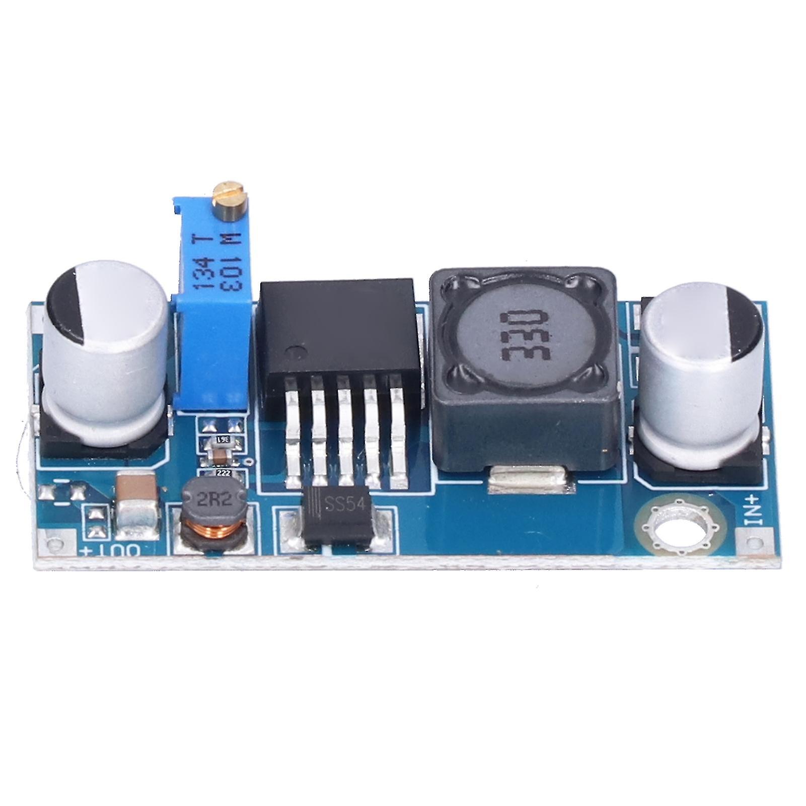 Boost Module LM2587 DC‑DC Mini Portable Blue Boost Converter for Voltage Adjustment Power Supply