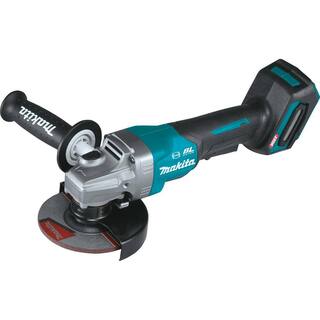 Makita 40V Max XGT Brushless Cordless 4-125 in. Paddle Switch Angle Grinder with Electric Brake (Tool Only) GAG03Z