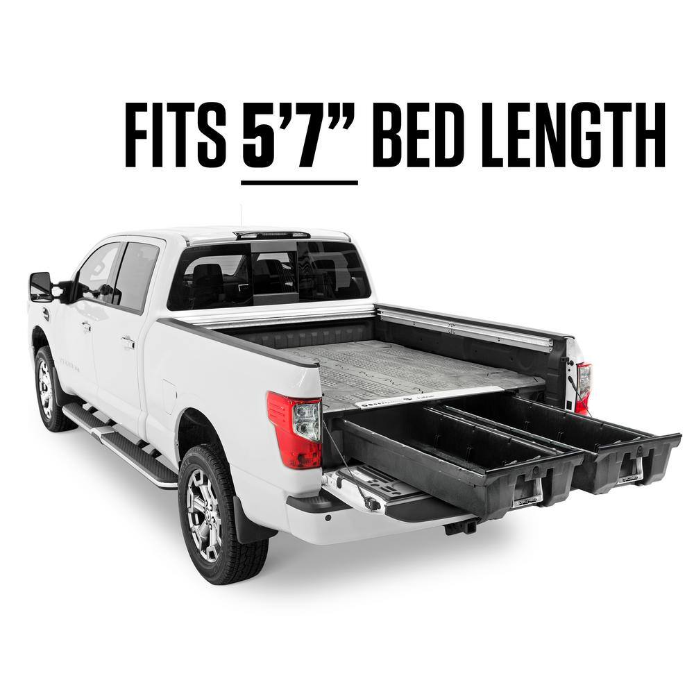 DECKED 5 ft. 7 in. Bed Length Pick Up Truck Storage System for Nissan Titan (2004 - 2015) DN1