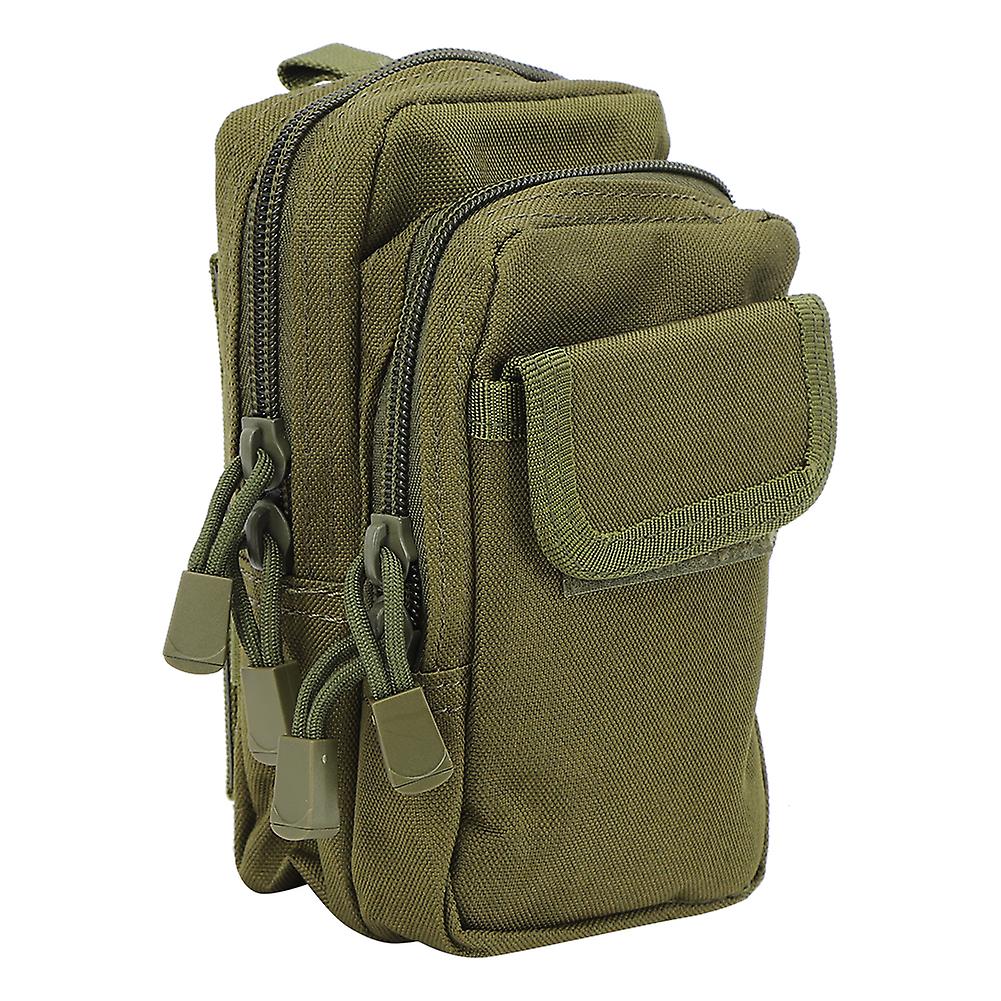 Outdoor Military Mini Waist Storage Bag Phone Pack Nylon Army Green For Sports Backpack Accessory Bags