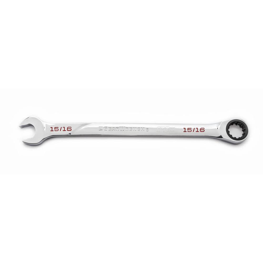 GEARWRENCH 120XP Combination Ratcheting Wrench Universal Spline XL 15/16