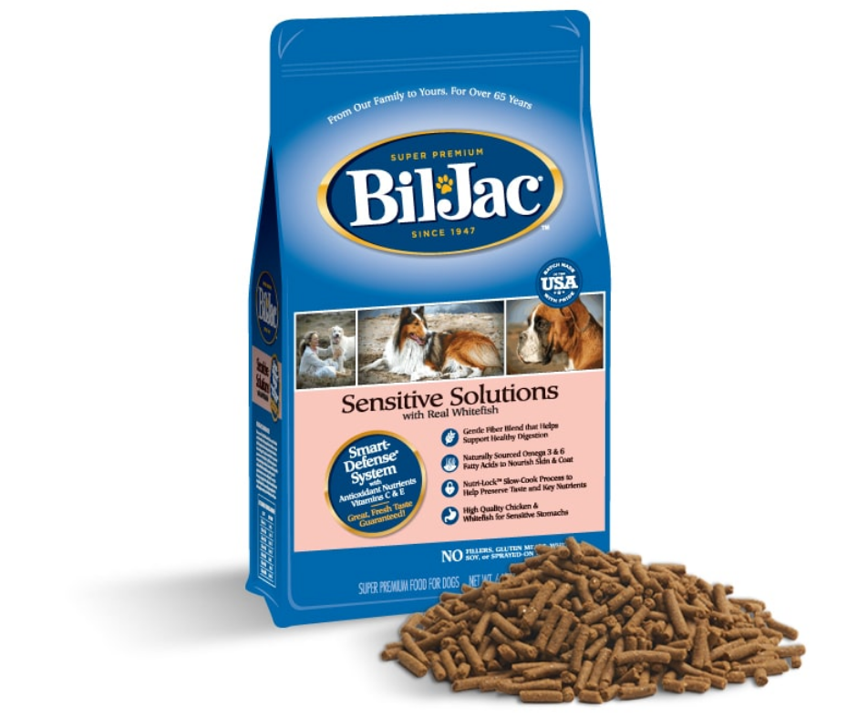 Bil Jac- All Dog Breeds， All Life Stages Sensitive Solutions Formula D