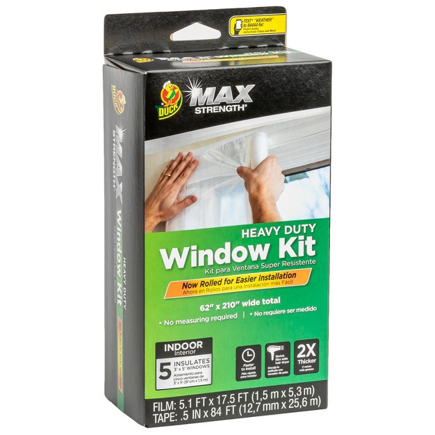 X 210 quot 5pk Max Strength Indoor Window Films