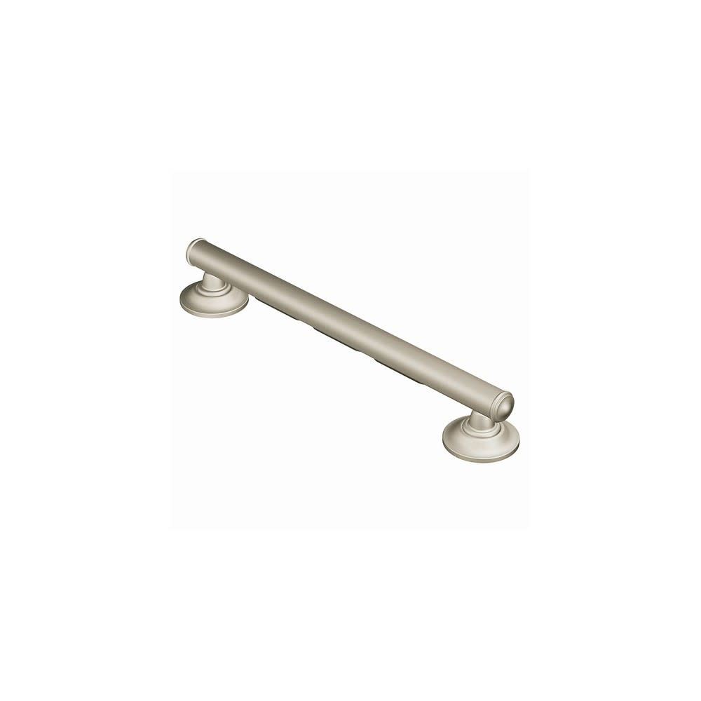 Moen Home Care Brushed Nickel Steel 16 Elegance Grab Bar