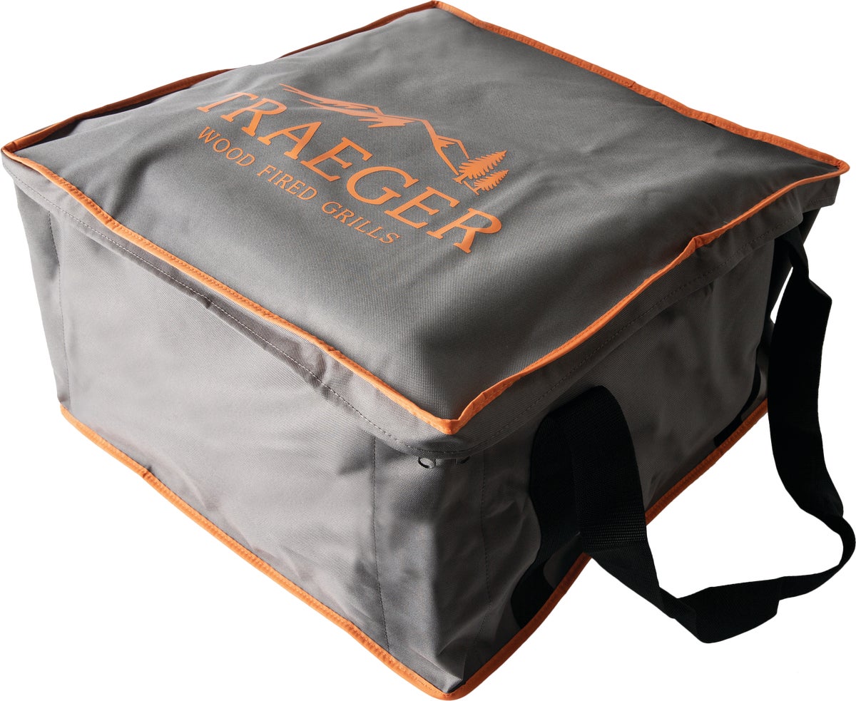 Traeger 22.5 In. To-Go Bag Scout or Ranger Grill Cover Gray