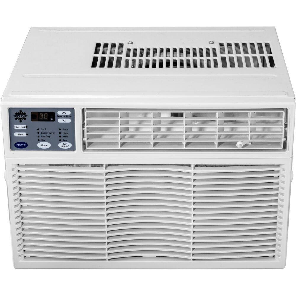 KINGHOME Energy Star 12000 BTU 115-Volt Window Air Conditioner w Remote Control LED Display Dehumidifer 550 sq.ft. KHW12BTE