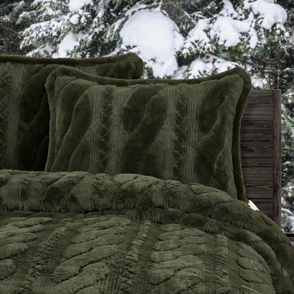 Cava Evergreen Quilt Set