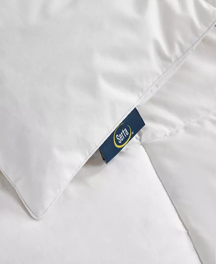 Serta Feather and Down All Season Comforter， Twin