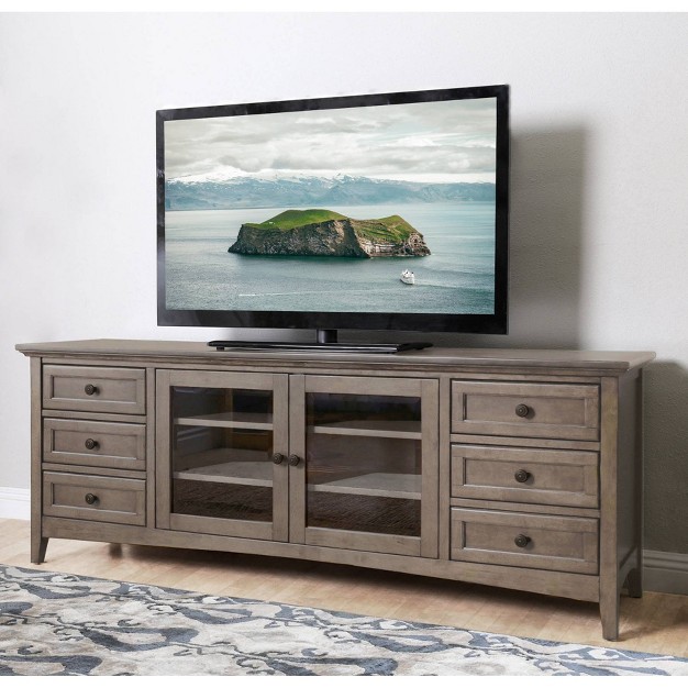 Maddison Multi use Media Tv Console Gray Abbyson Living