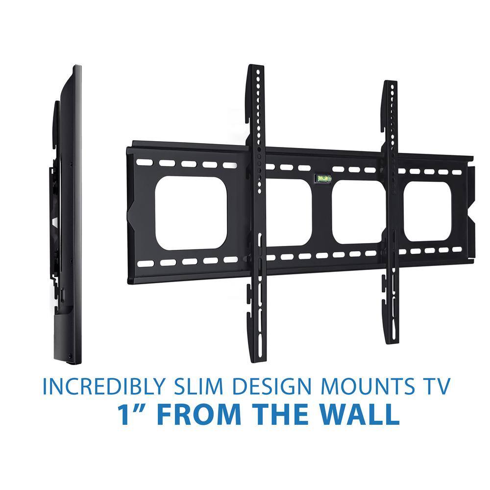 mount-it! Low Profile Fixed TV Wall Mount for Screens Up to 70 in. MI-305L