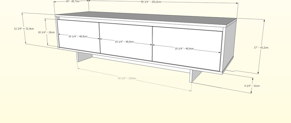 Nexera 107205 Rustik 60 quotTV Stand  Natural Maple   Transitional   Entertainment Centers And Tv Stands   by Luxeria  Houzz