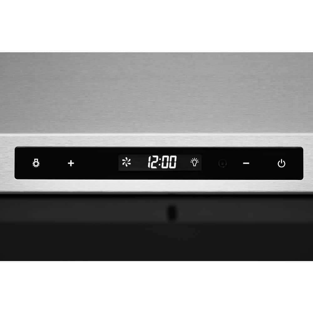 HAUSLANE 30 in Convertible Wall Mount Range Hood with Changeable LED Touch Control Baffle Filters in Stainless Steel