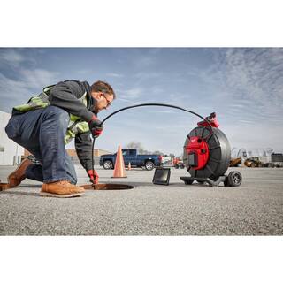 MW M18 18-Volt Lithium-Ion Cordless 325 ft. Stiff Pipeline Inspection System Image Reel (Tool-Only) 2976-20