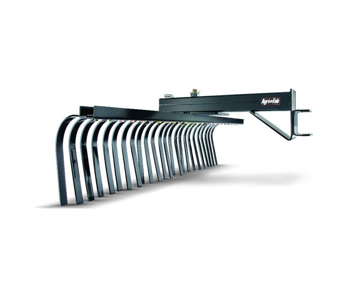 Agri-Fab Sleeve Hitch Rock Rake - 45-0366