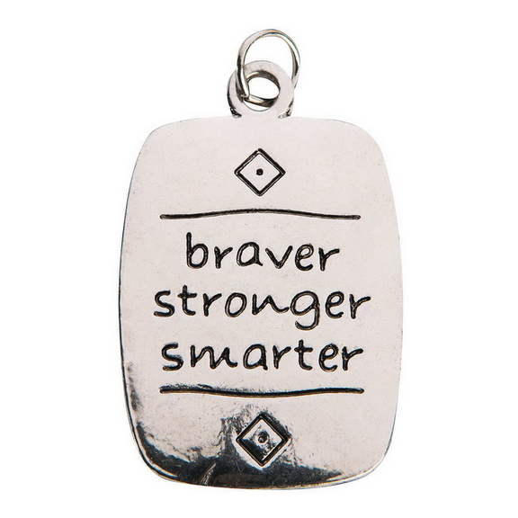 S S Worldwide I Am Braver Necklace Craft Kit (Pack...