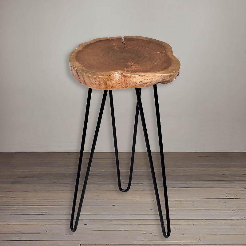 Carolina Living Seti Live Edge Accent Table