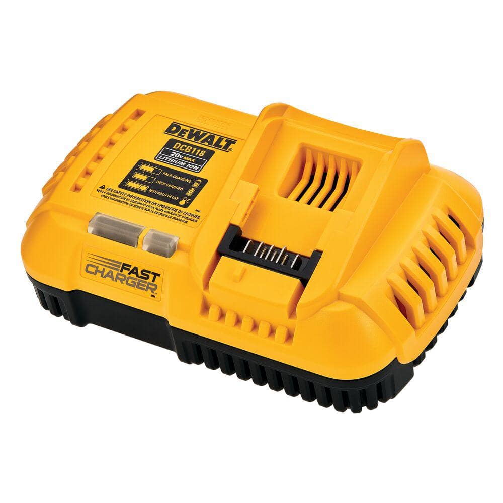 DEWALT 20V MAX Lithium-Ion Fan Cooled Fast Battery Charger DCB118