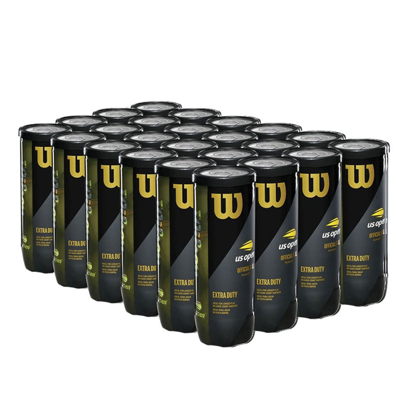 Wilson US Open Extra Duty Tennis Ball Case 24 Cans