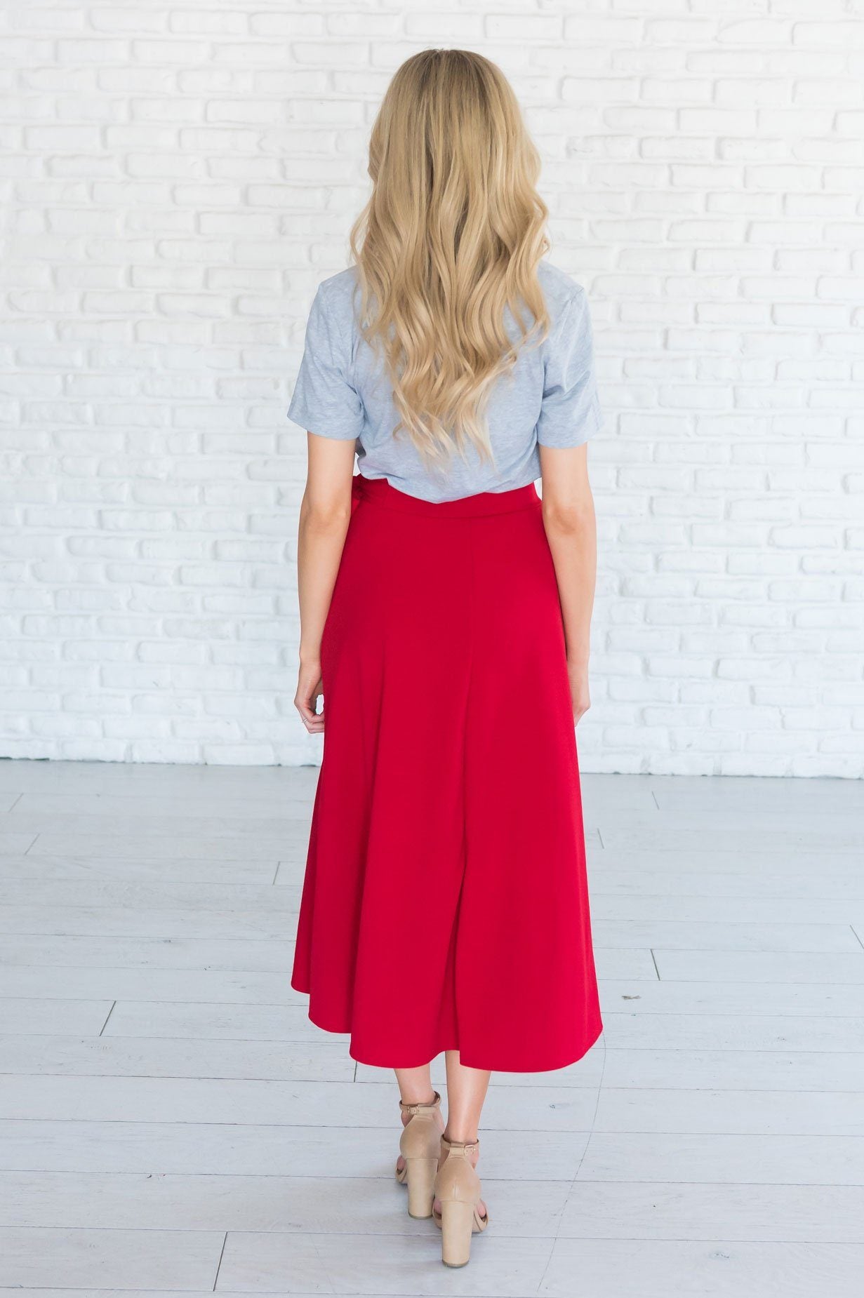 Stand By Our Love Modest Circle Skirt