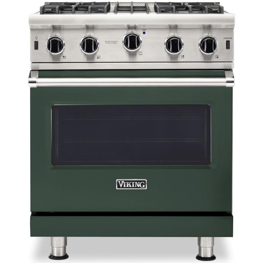 Viking 30-inch, 4.0 cu.ft. Freestanding Gas Range with Convection Technology VGIC5302-4BBFLP