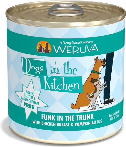 Weruva Dogs in the Kitchen Funk in the Trunk with Chicken Breast and Pumpkin Au Jus Grain-Free Canned Dog Food