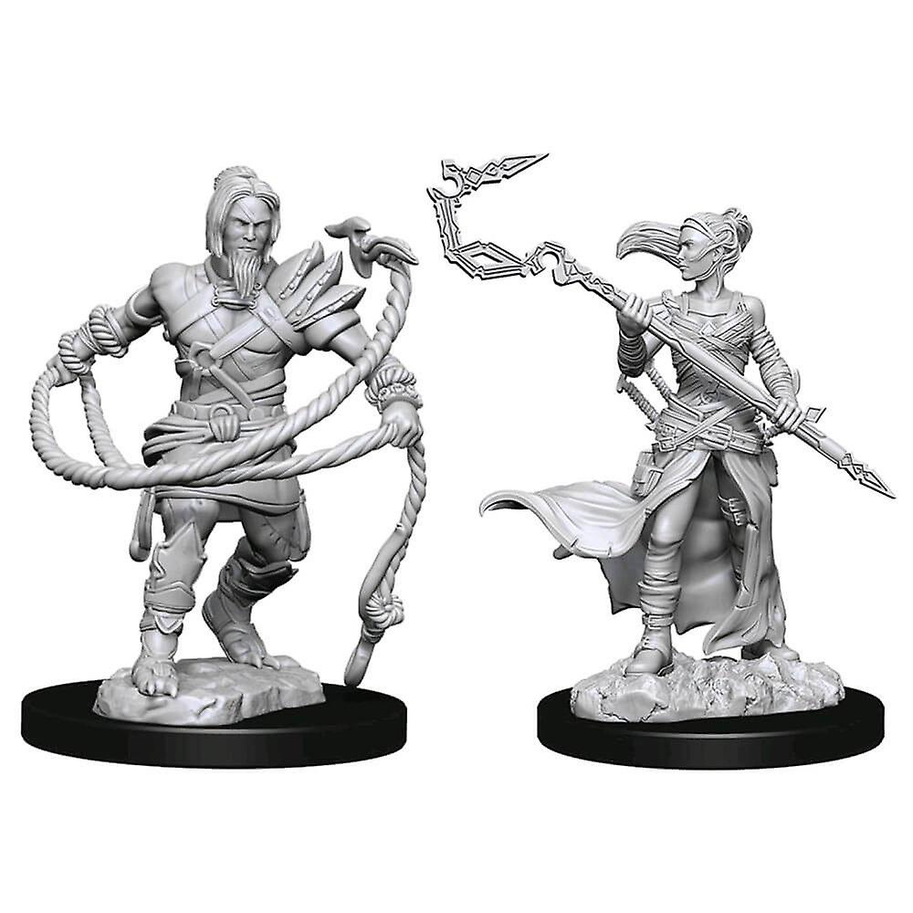 MG Unpainted Miniatures Stoneforge Mystic and Kor Hookmaster