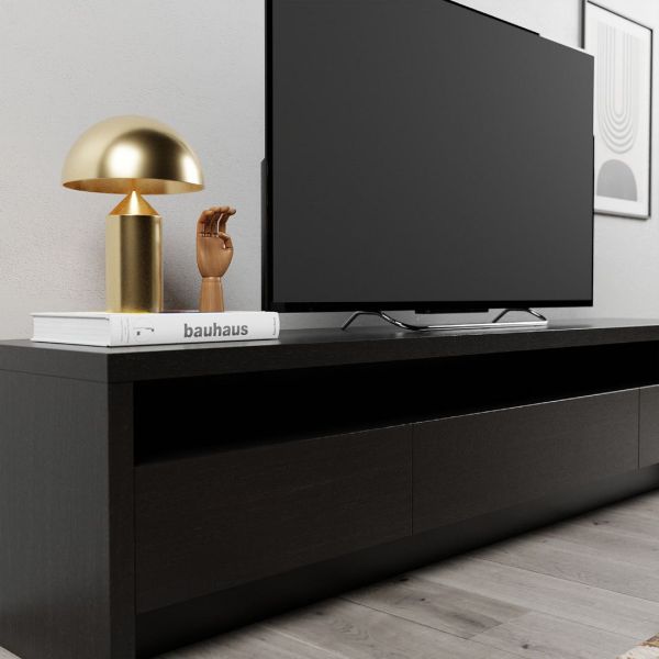 Sylvan 70.86 TV Stand in Black