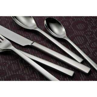 Oneida Chef's Table Satin 180 Stainless Steel Oval Bowl SoupDessert Spoons (Set of 12) B449SDEF