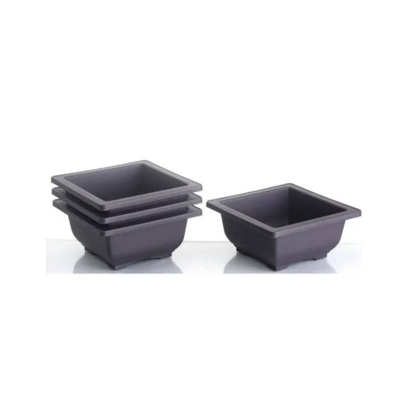 garden supplies flower square pot large size outdoor rectangular flower pot planter