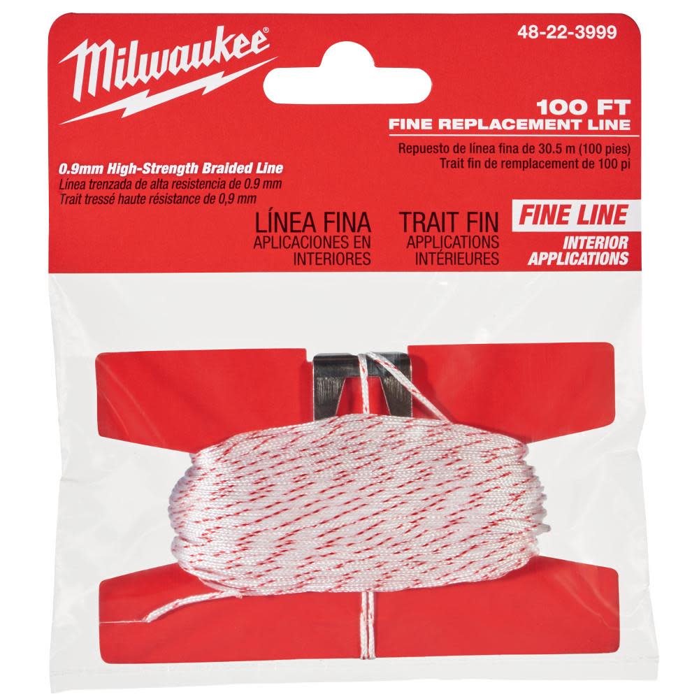 Milwaukee 100 Ft. Precision Line Replacement Chalk Line 48-22-3999 from Milwaukee