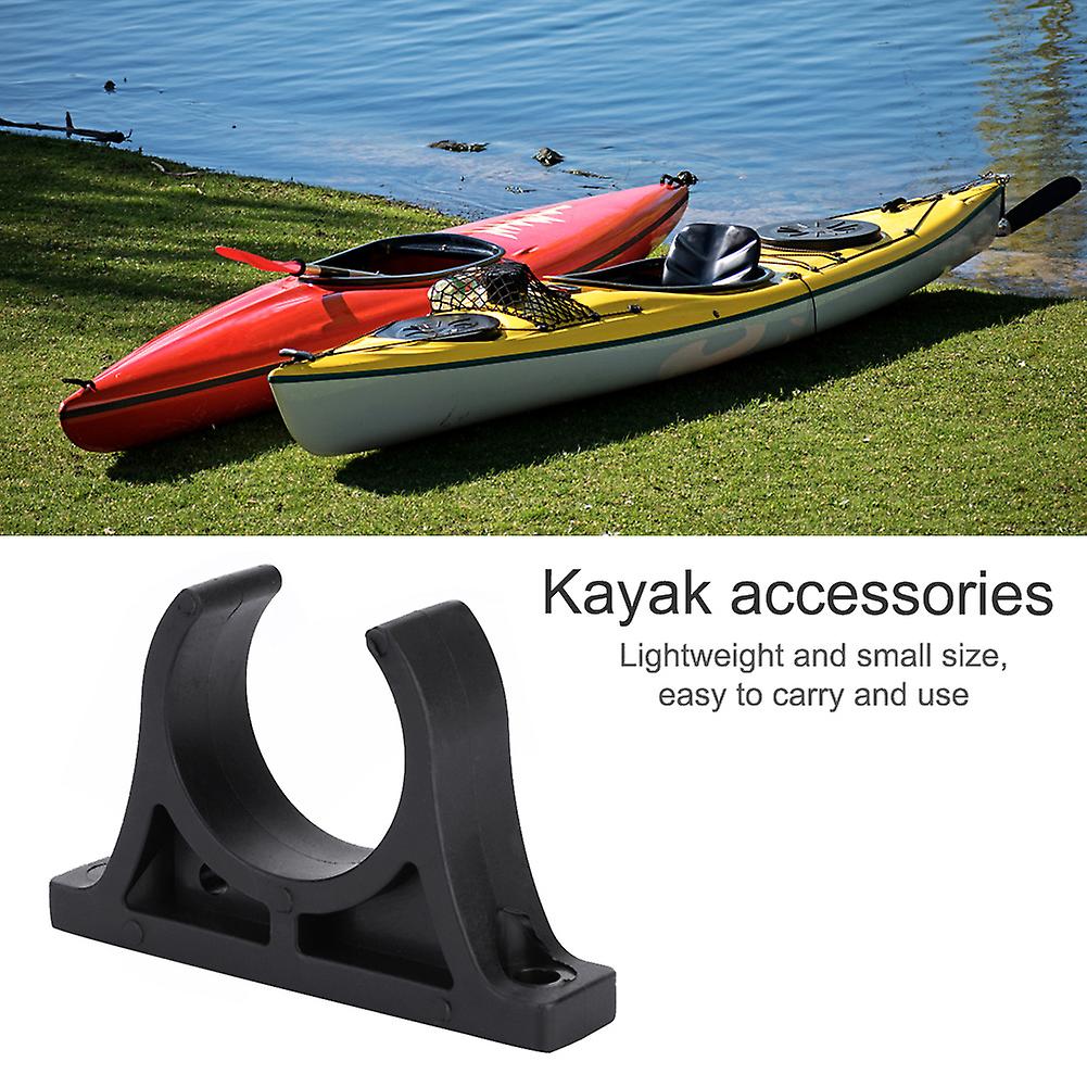 1 Pair Durable Plastic Paddle Oar Holder Clips Keeper For Kayaks Canoes Rowing Boats