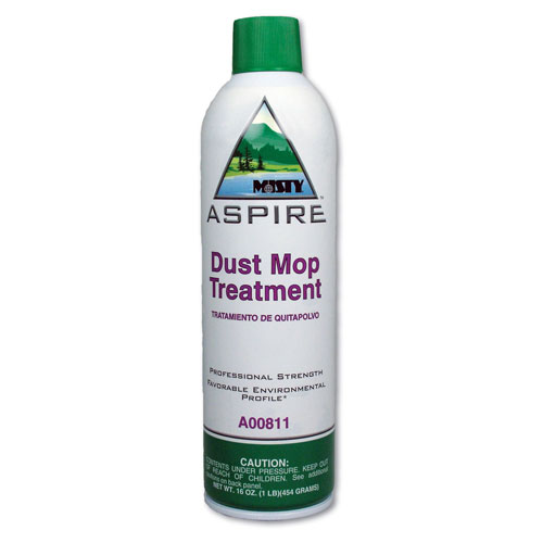 Zep Inc. Misty Aspire Dust Mop Treatment | Lemon Scent， 20 oz. Aerosol Can， 12