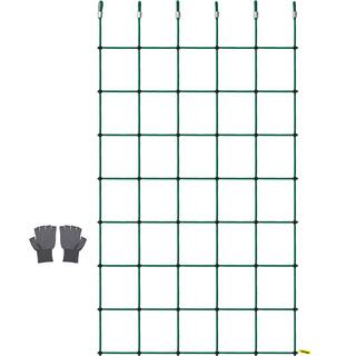 VEVOR Playground Climbing Cargo Net 49 x 89 in. Cargo Net Climbing Outdoor w500 lbs. Weight Capacity Climbing Rope for Kids PPWLSBDD49X77KEHRV0