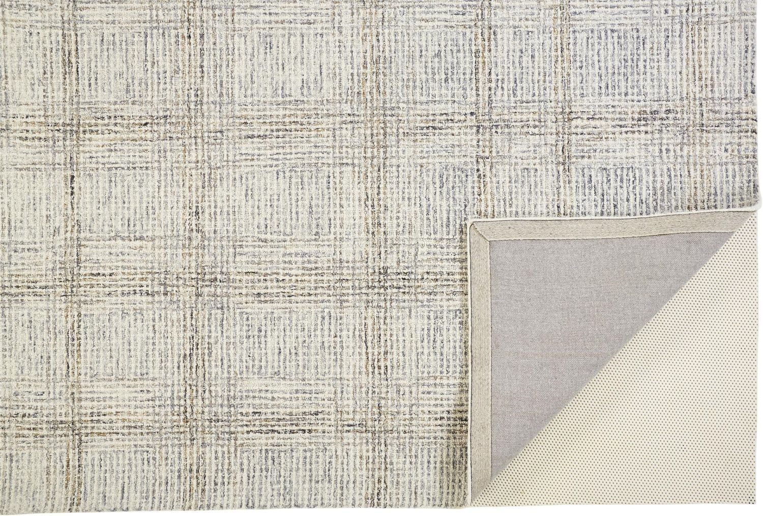 Natal Ivory and Gray Rug by BD Fine