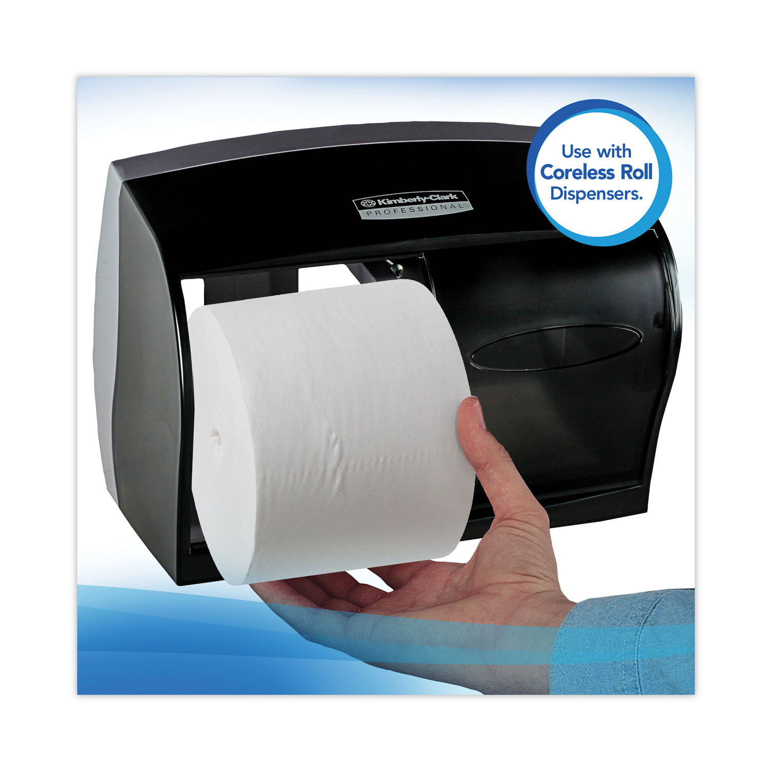 Essential Extra Soft Coreless Standard Roll Bath Tissue by Scottandreg; KCC07001