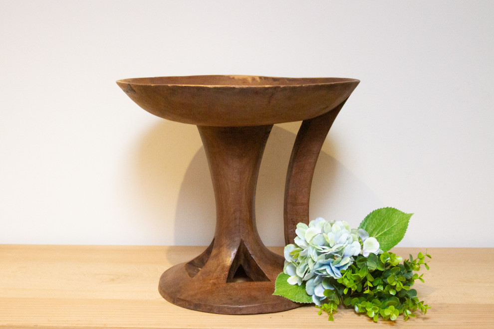 Stylish Tribal Naga Side Table   Rustic   Side Tables And End Tables   by De cor  Houzz