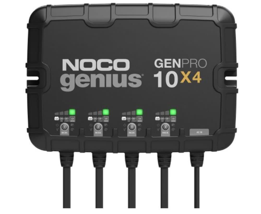 Noco 12V Battery Charger 40A Fully Automatic 4 Bank On Board ;