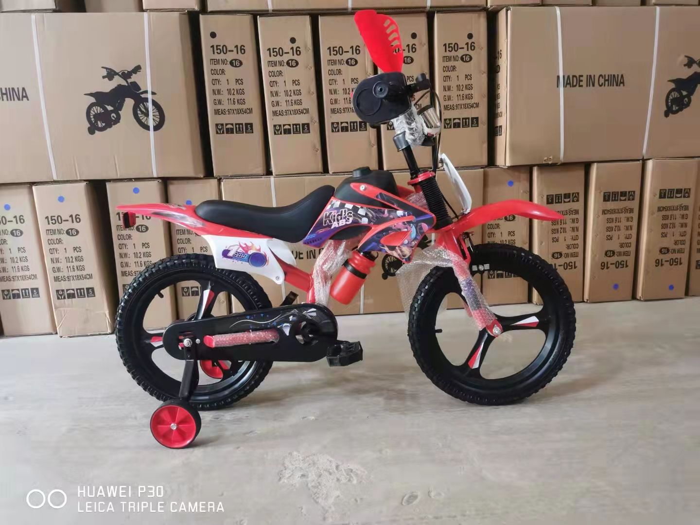 12 16 inch customize factory hot selling cool kids bike for 3 8 years  motor cycle with cushion bicycle for boys