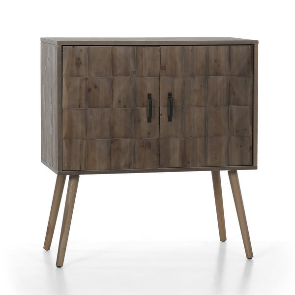 Sophia and William Accent Console Table 2-Door Storage Floor Cabinet