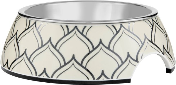 Frisco Moroccan Design Stainless Steel Dog and Cat Bowl