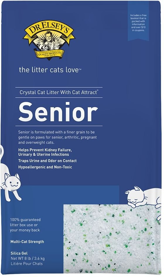 Dr. Elsey's Precious Cat Unscented Non-Clumping Crystal Cat Litter