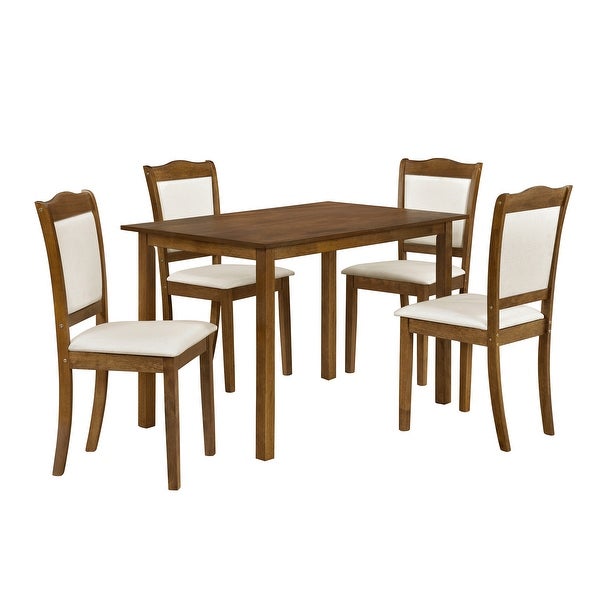 3-Piece Dining Table Set with Bar Table and 2 Chairs