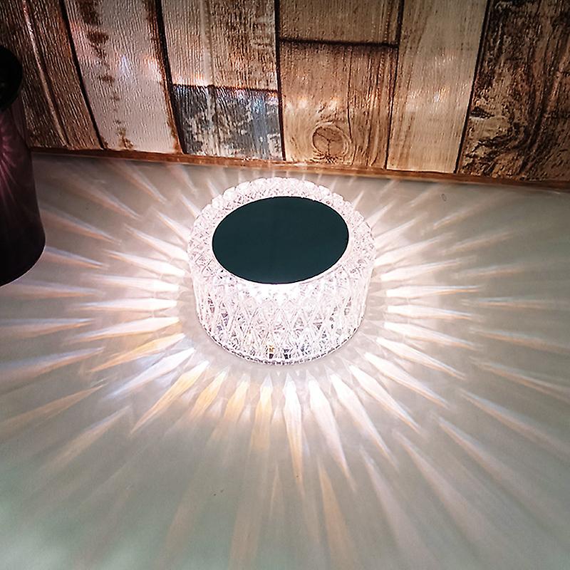 16 Colors Led Crystal Table Lamp Bird Nest Light Touch Romantic Projection Atmosphere Light Usb Led Night Light For Bedroom